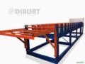 Máquina perfiladeira para fabricar telhas metálicas Imagem Máquina perfiladeira para fabricar telhas metálicas