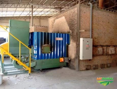 Fornalha automatizada para secador de grãos Imagem Fornalha automatizada para secador de grãos
