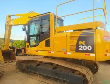 Escavadeira Komatsu PC200 Ano 2018 Imagem Escavadeira Komatsu PC200 Ano 2018