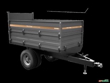 Carreta Metálica Triton 4 Toneladas | Modelo TR-114 Imagem Carreta Metálica Triton 4 Toneladas | Modelo TR-114