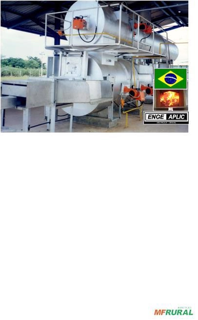 Forno Incinerador para resíduos Hospitalares Imagem Forno Incinerador para resíduos Hospitalares