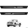 Jogo de Soleira Amarok CS 2010 a 2025 Texturizado 2 Peças Preto Imagem Jogo de Soleira Amarok CS 2010 a 2025 Texturizado 2 Peças Preto