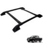 Rack De Teto Bagageiro Hilux 2005 a 2015 Preto Tubolar Imagem Rack De Teto Bagageiro Hilux 2005 a 2015 Preto Tubolar