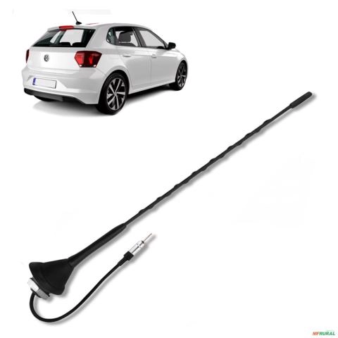 Antena de Teto Traseiro Gol GTI Polo Golf Haste Espiral 30cm Removível Imagem Antena de Teto Traseiro Gol GTI Polo Golf Haste Espiral 30cm Removível