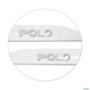 Jogo de Friso Lateral Polo 2018 a 2023 Branco Cristal Alto Relevo Imagem Jogo de Friso Lateral Polo 2018 a 2023 Branco Cristal Alto Relevo