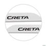 Jogo de Friso Lateral Creta 2022 a 2026 Branco Atlas Imagem Jogo de Friso Lateral Creta 2022 a 2026 Branco Atlas