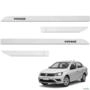 Jogo de Friso Lateral Voyage 2013 A 2023 Branco Cristal Imagem Jogo de Friso Lateral Voyage 2013 A 2023 Branco Cristal