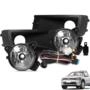 Kit Farol de Milha Saveiro G6 2014 a 2016 Botão Tic Tac Moldura Preta Imagem Kit Farol de Milha Saveiro G6 2014 a 2016 Botão Tic Tac Moldura Preta
