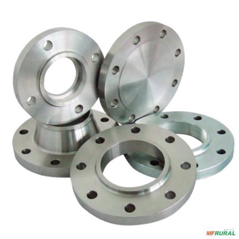 FLANGE DE AÇO CARBONO E INOX Imagem FLANGE DE AÇO CARBONO E INOX