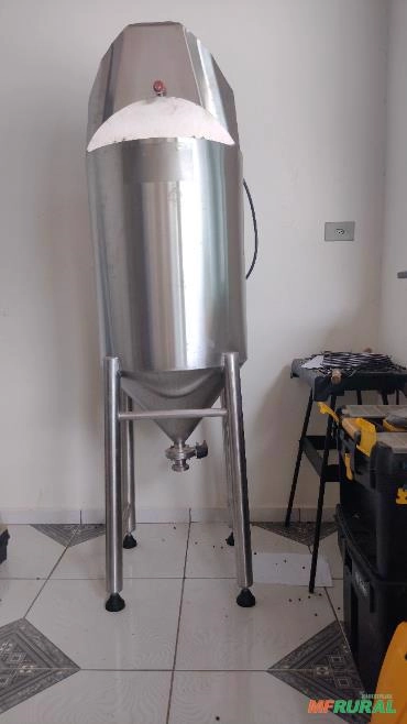 Máquina de açaí/sorvete Continua - + triturador 100 litros Imagem Máquina de açaí/sorvete Continua - + triturador 100 litros