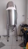 Máquina de açaí/sorvete Continua - + triturador 100 litros Imagem Máquina de açaí/sorvete Continua - + triturador 100 litros