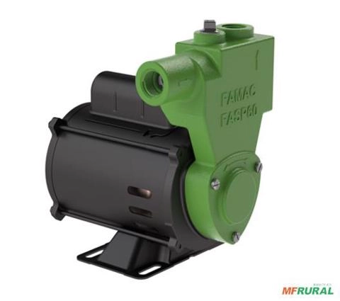 Bomba FAMAC Periférica Autoaspirante FASP80-1 76MM 1CV - Voltagem: TRIF. 220/380/440V. Imagem Bomba FAMAC Periférica Autoaspirante FASP80-1 76MM 1CV - Voltagem: TRIF. 220/380/440V.