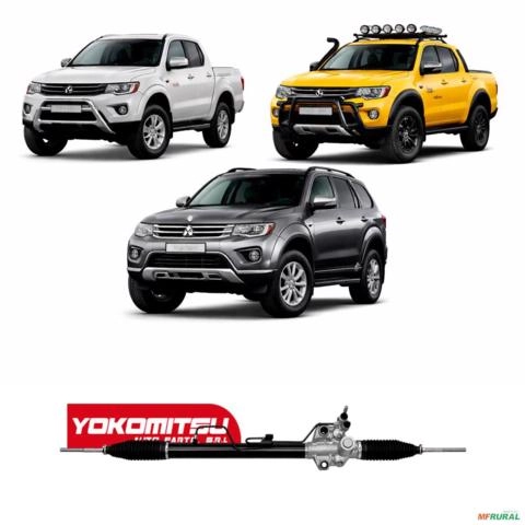 Caixa de Direção Hidráulica Mitsubishi L200 Triton 3.2/3.5 | L200 Savana | Pajero Dakar 4x4 Imagem Caixa de Direção Hidráulica Mitsubishi L200 Triton 3.2/3.5 | L200 Savana | Pajero Dakar 4x4