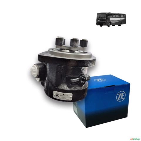 Bomba de Direção Hidráulica Scania F112 / F113 / K112 / K113 / L113 / R113 / R142 Imagem Bomba de Direção Hidráulica Scania F112 / F113 / K112 / K113 / L113 / R113 / R142