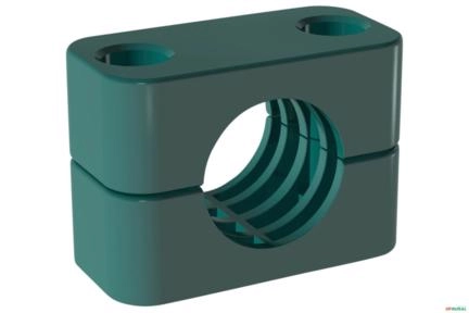 Corpo de Abraçadeira Standard para Tubo de 25,4mm (DIN 3015) - Stauff 325.4-PP Imagem Corpo de Abraçadeira Standard para Tubo de 25,4mm (DIN 3015) - Stauff 325.4-PP