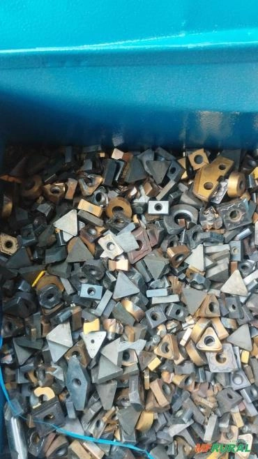 COMPRO SUCATA - METAL DURO DE WIDIA / CARBETOS METÁLICOS Imagem COMPRO SUCATA - METAL DURO DE WIDIA / CARBETOS METÁLICOS