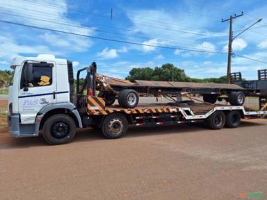 Caminhões Volkswagen 24250 Bitruck Prancha Agricola a Venda c/ carretinha Imagem Caminhões Volkswagen 24250 Bitruck Prancha Agricola a Venda c/ carretinha