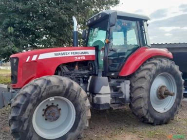 Trator Massey Ferguson 7415 - Ano 2015 - 3.000 horas de uso Imagem Trator Massey Ferguson 7415 - Ano 2015 - 3.000 horas de uso