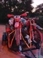 Carreta Fazendinha Mista para Carga e Duas Motos - Acompanha rampa de acesso removível 1.5 mts Imagem Carreta Fazendinha Mista para Carga e Duas Motos - Acompanha rampa de acesso removível 1.5 mts