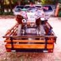 Carreta Fazendinha Mista para Carga e Duas Motos - Acompanha rampa de acesso removível 1.5 mts Imagem Carreta Fazendinha Mista para Carga e Duas Motos - Acompanha rampa de acesso removível 1.5 mts