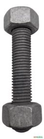 Parafuso Estojo 3/4x4 1/4 Grade B7 Galvanizado A Fogo Imagem Parafuso Estojo 3/4x4 1/4 Grade B7 Galvanizado A Fogo