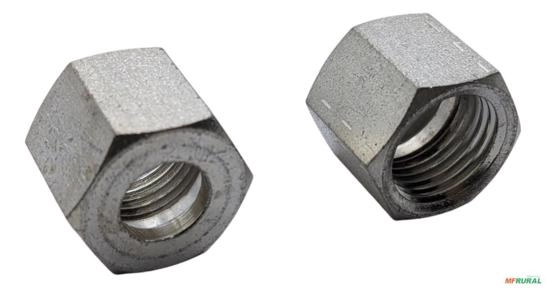 Porca Para Tubo 9,5 M16x1,5 Inox Imagem Porca Para Tubo 9,5 M16x1,5 Inox