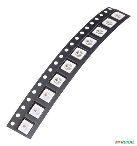 Led Rgb Iluminação Endereçável Com-13667 Sparksfun Ws2812 - Cor da luz: RGB Imagem Led Rgb Iluminação Endereçável Com-13667 Sparksfun Ws2812 - Cor da luz: RGB