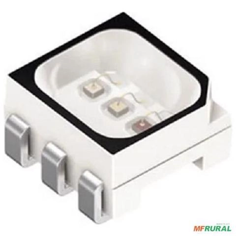 10x Led Rgb Tri-color Lrtb Gftm 470 - 528 - 625 Nm Plcc 6 - Cor da luz: RGB Imagem 10x Led Rgb Tri-color Lrtb Gftm 470 - 528 - 625 Nm Plcc 6 - Cor da luz: RGB