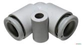 Cotovelo Para Tubo Mangueira Pneumática 8mm Smc Krl08-00 - Voltagem: N/A Imagem Cotovelo Para Tubo Mangueira Pneumática 8mm Smc Krl08-00 - Voltagem: N/A