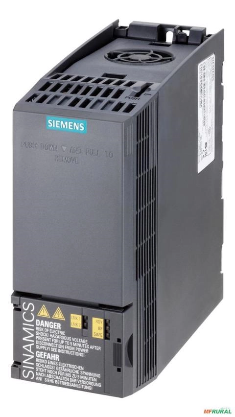 Inversor De Frequencia Trifásico Siemens 1,5kw 2hp 380-440v - Voltagem: 380-440V Imagem Inversor De Frequencia Trifásico Siemens 1,5kw 2hp 380-440v - Voltagem: 380-440V