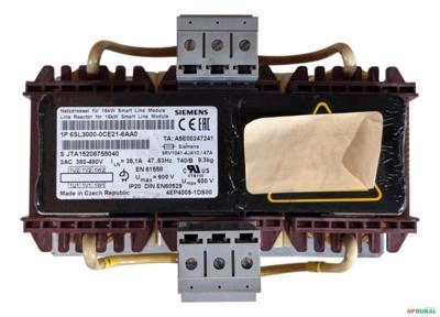 Reator Trifásico 380-480 V 16 Kw Siemens 6sl3000-0ce21-6aa0 - Voltagem: 380-480 V Imagem Reator Trifásico 380-480 V 16 Kw Siemens 6sl3000-0ce21-6aa0 - Voltagem: 380-480 V