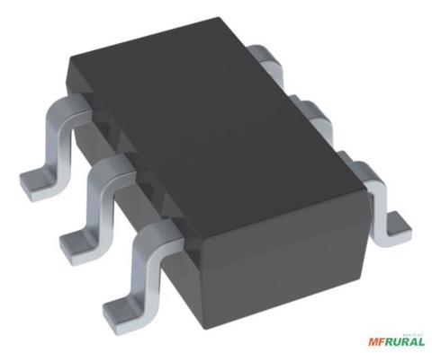Vishay Si3443cdv-t1-ge3 Mosfet Ch P 20v 5,97a 6-tsop Smd Imagem Vishay Si3443cdv-t1-ge3 Mosfet Ch P 20v 5,97a 6-tsop Smd