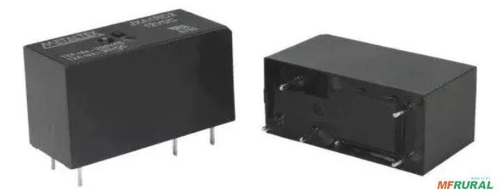 Kit 5 Relés Jxa1rc2 12v 12a Spdt Metaltex Contato Reversível - Voltagem: 12V Imagem Kit 5 Relés Jxa1rc2 12v 12a Spdt Metaltex Contato Reversível - Voltagem: 12V