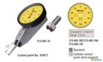 Relógio Apalpador 0,2mm 0,002mm Ponta Metal Duro 513-405-10e - Máximo comprimento medido: 0.2 mm Mínimo comprimento medido: 0.2 mm Imagem Relógio Apalpador 0,2mm 0,002mm Ponta Metal Duro 513-405-10e - Máximo comprimento medido: 0.2 mm Mínimo comprimento medido: 0.2 mm