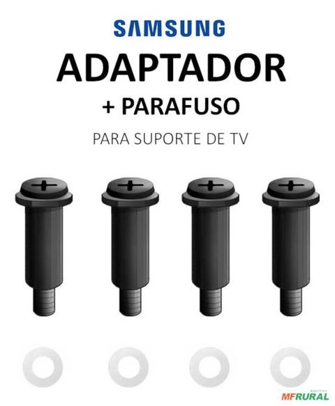 Adaptador + Parafuso P/ Suporte De Parede Tv Samsung - Modelo Alfanumérico da TV: QE65Q7FAMTXXH - 65Q7F - Q7F - 65 4K Ultra HD Smart TV Imagem Adaptador + Parafuso P/ Suporte De Parede Tv Samsung - Modelo Alfanumérico da TV: QE65Q7FAMTXXH - 65Q7F - Q7F - 65 4K Ultra HD Smart TV