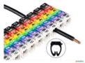 Identificador P/ Condutores Fios Cabos Seção 0,15 A 0,5mm2 - Caracter: . PONTO DECIMAL Imagem Identificador P/ Condutores Fios Cabos Seção 0,15 A 0,5mm2 - Caracter: . PONTO DECIMAL