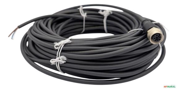 Cabo Conexão Balluff M12 Fêmea Reto 4 Fios 20m PUR Preto - BCC06TR - Resistente a Óleo e Arraste IP67/69K - Voltagem: N/A Imagem Cabo Conexão Balluff M12 Fêmea Reto 4 Fios 20m PUR Preto - BCC06TR - Resistente a Óleo e Arraste IP67/69K - Voltagem: N/A
