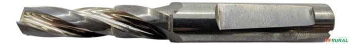 Broca Escalonada Metal Duro 9,0 x 10,0mm Haste 12mm 3 Cortes com Refrigeração Interna - Fixação Whistle Notch DIN 6535 HE - Alta Performance para Usin Imagem Broca Escalonada Metal Duro 9,0 x 10,0mm Haste 12mm 3 Cortes com Refrigeração Interna - Fixação Whistle Notch DIN 6535 HE - Alta Performance para Usin