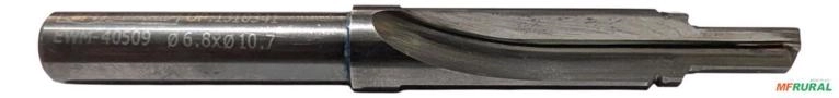 Broca Escalonada Metal Duro Ø6,8 x 10,7mm - Com Refrigeração Interna - Haste Whistle Notch - Pré-Rosca M8 e Rebaixo - Alta Performance Industrial Imagem Broca Escalonada Metal Duro Ø6,8 x 10,7mm - Com Refrigeração Interna - Haste Whistle Notch - Pré-Rosca M8 e Rebaixo - Alta Performance Industrial