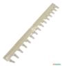 50x Trava Guia - Fita Guia - P/ Conector Mta - Anti Inversão Creme Imagem 50x Trava Guia - Fita Guia - P/ Conector Mta - Anti Inversão Creme