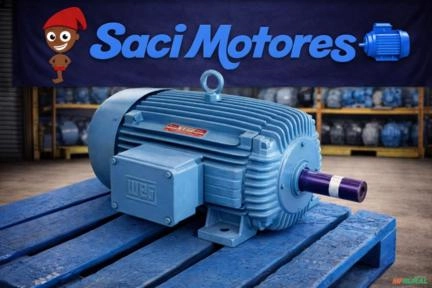 Motor Elétrico Weg 125 cv – 6 Polos Imagem Motor Elétrico Weg 125 cv – 6 Polos