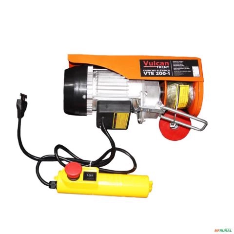 GUINCHO ELETRICO 550 WATTS 100/200KG 127 VOLTS VTE200-1 CABO 12 METROS VULCAN TRENT 82283 3022981 Imagem GUINCHO ELETRICO 550 WATTS 100/200KG 127 VOLTS VTE200-1 CABO 12 METROS VULCAN TRENT 82283 3022981