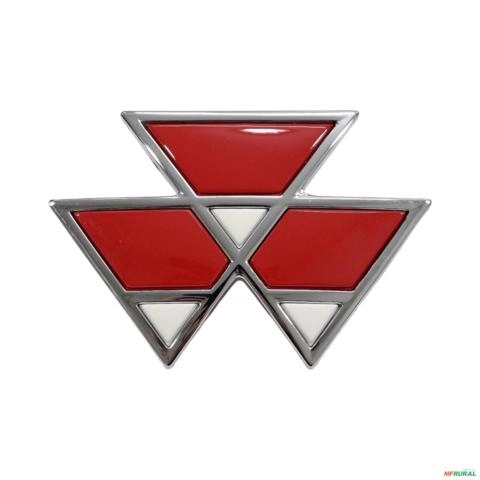 EMBLEMA TRIAGULO MASSEY FERGUSON 6261548M1 3034721 Imagem EMBLEMA TRIAGULO MASSEY FERGUSON 6261548M1 3034721