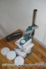 MÁQUINA PRODUTORA DE EMPADAS COM EXTRATOR DE FORMAS Imagem MÁQUINA PRODUTORA DE EMPADAS COM EXTRATOR DE FORMAS